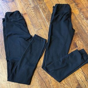 2 pairs 90 degree leggings